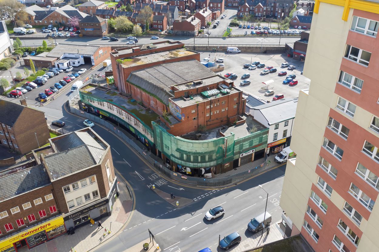 Preparation work begins on Major Regeneration Project of the former ABC Cinema in Wakefield.